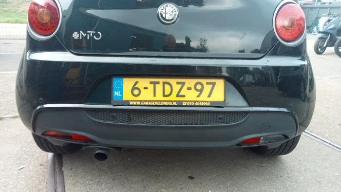 Achterbumper van een Alfa Romeo Mito (601), Auto-onderdelen, Carrosserie en Plaatwerk, Bumper, Alfa Romeo, Gebruikt, 3 maanden garantie