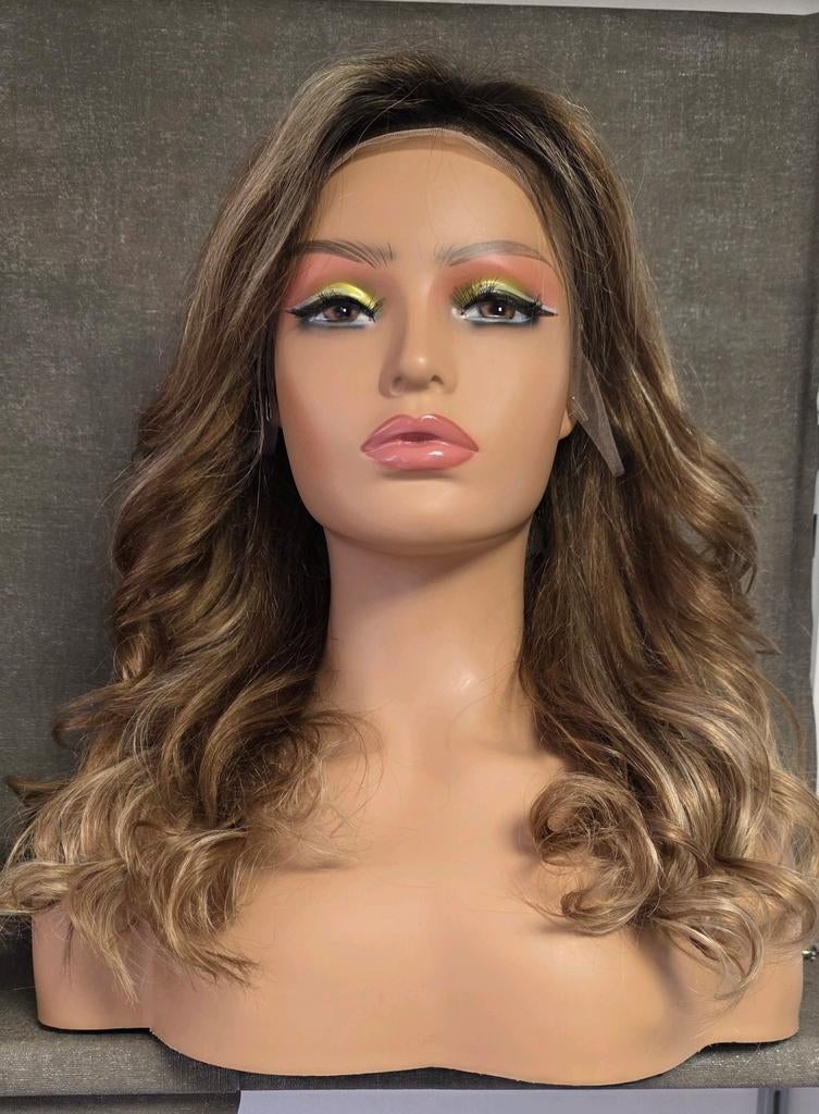 Lace wig echt haar, Ophalen of Verzenden, Nieuw, Pruik of Haarverlenging