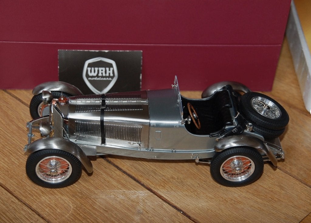 1:18 MERCEDES SSK 1930 CLEAR FINISH CMC M-209 in box WRH, Verzenden, Zo goed als nieuw, Auto, Overige merken