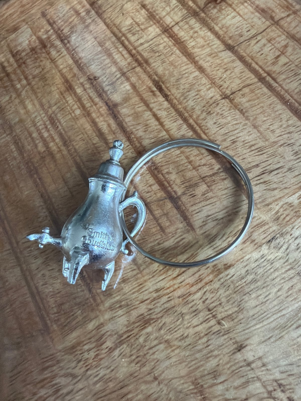 Vintage Smith's Chudleigh theepot sleutelhanger, Ophalen of Verzenden, Gebruikt