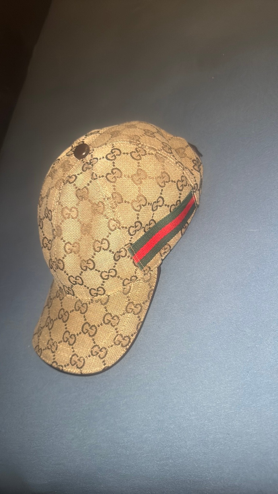 Gucci baseball cap, Ophalen of Verzenden, Zo goed als nieuw, Pet