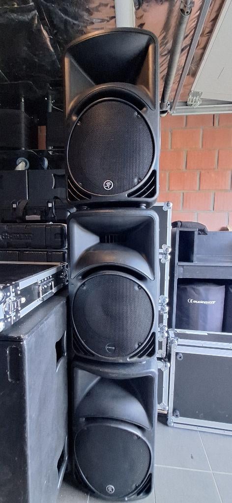 3X Mackie SRM450V2, Ophalen, Gebruikt, Minder dan 500 watt, P.A.