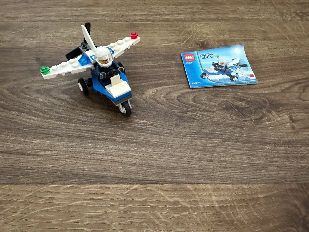 LEGO - Politie helicopter (30018), Ophalen, Lego, Compleet, Complete set