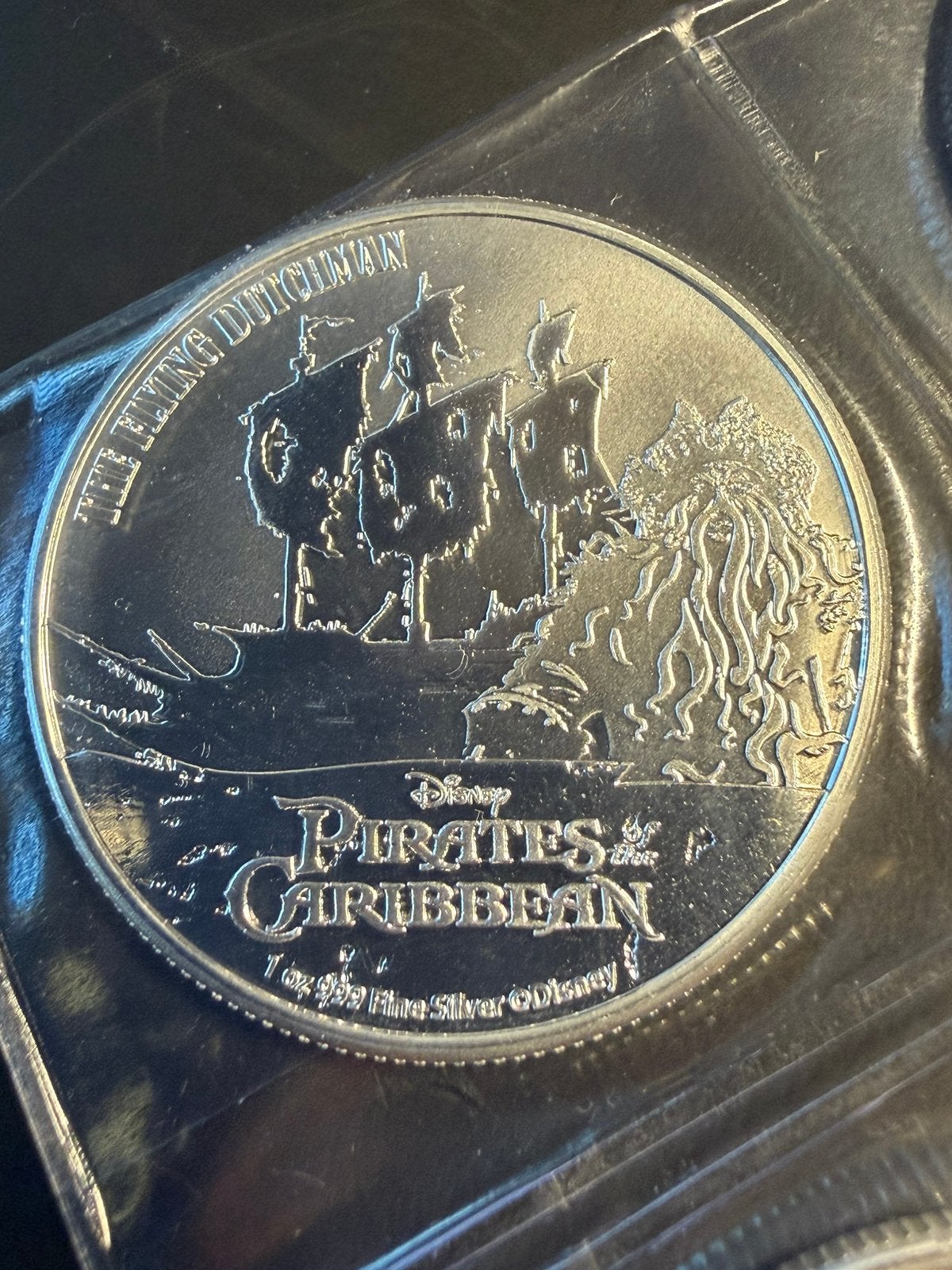 niue 2021 pirates of the caribbean the empress, Postzegels en Munten, Ophalen of Verzenden, Losse munt, Zilver
