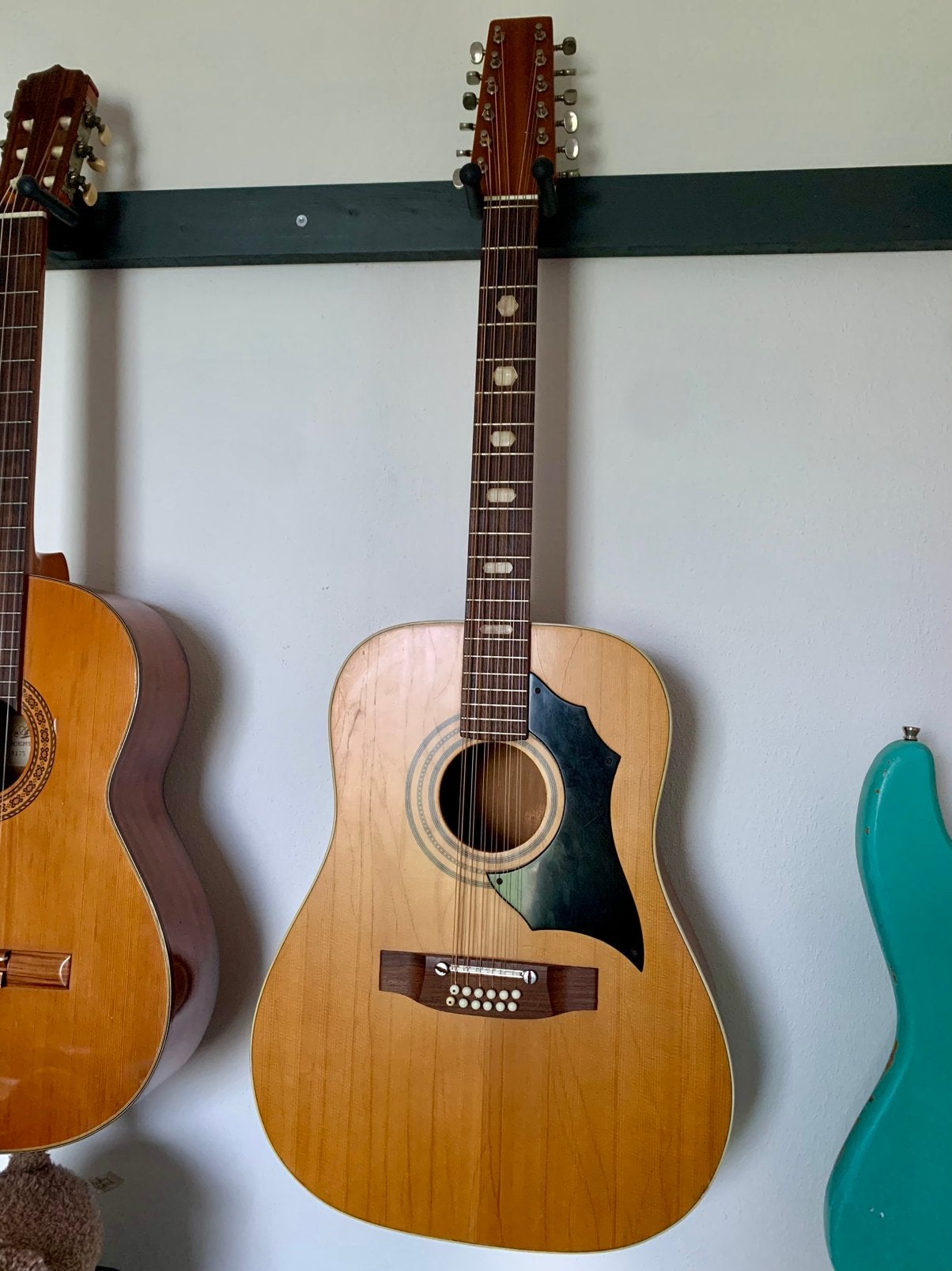 Twaalfsnarige akoestische gitaar, Ophalen, Gebruikt, Western- of Steelstringgitaar, 12-snarig