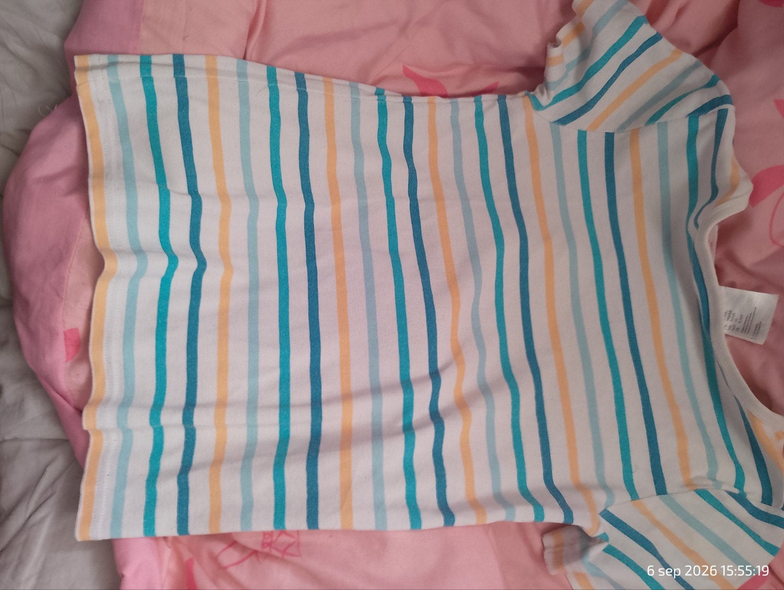 H&M gestreept shirt voor kinderen (8-10 jaar), Kinderen en Baby's, Kinderkleding | Maat 134, Gebruikt, Verzenden, H&M, Shirt of Longsleeve