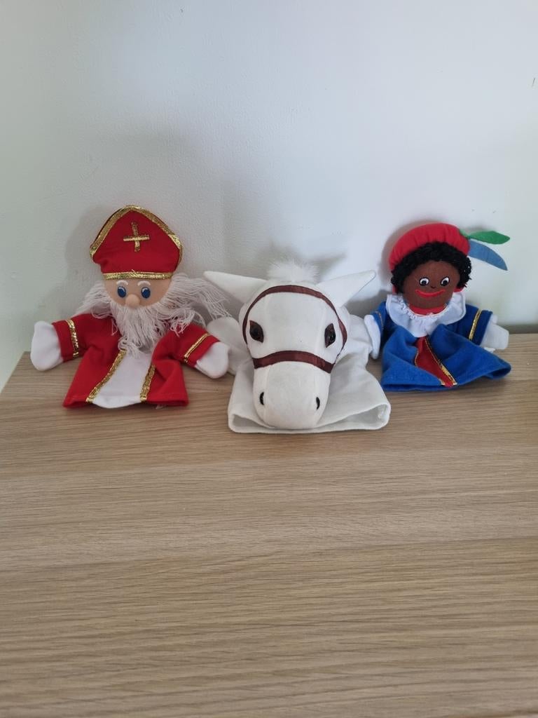 Handpoppen Sinterklaas, Ophalen of Verzenden, Zo goed als nieuw, Overige typen