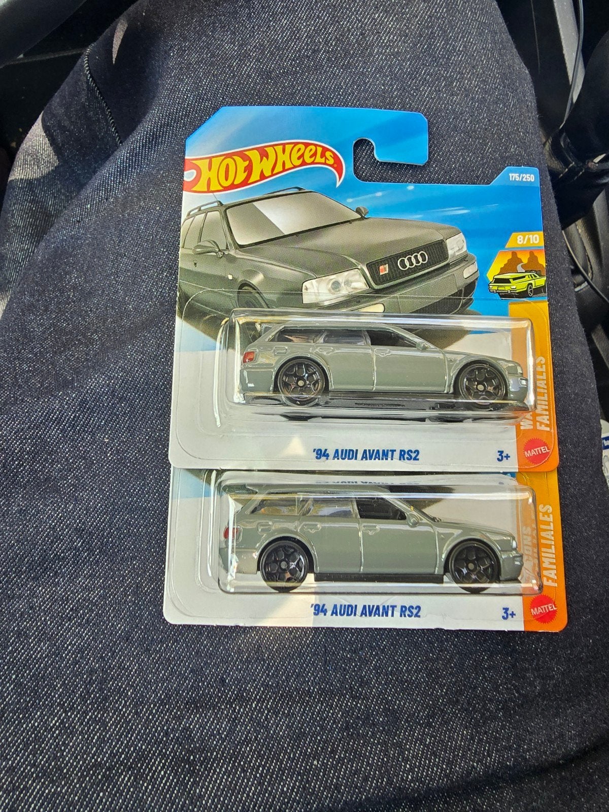 Hot wheels Audi Rs2 J case 2 keer, Ophalen of Verzenden, Nieuw, Auto