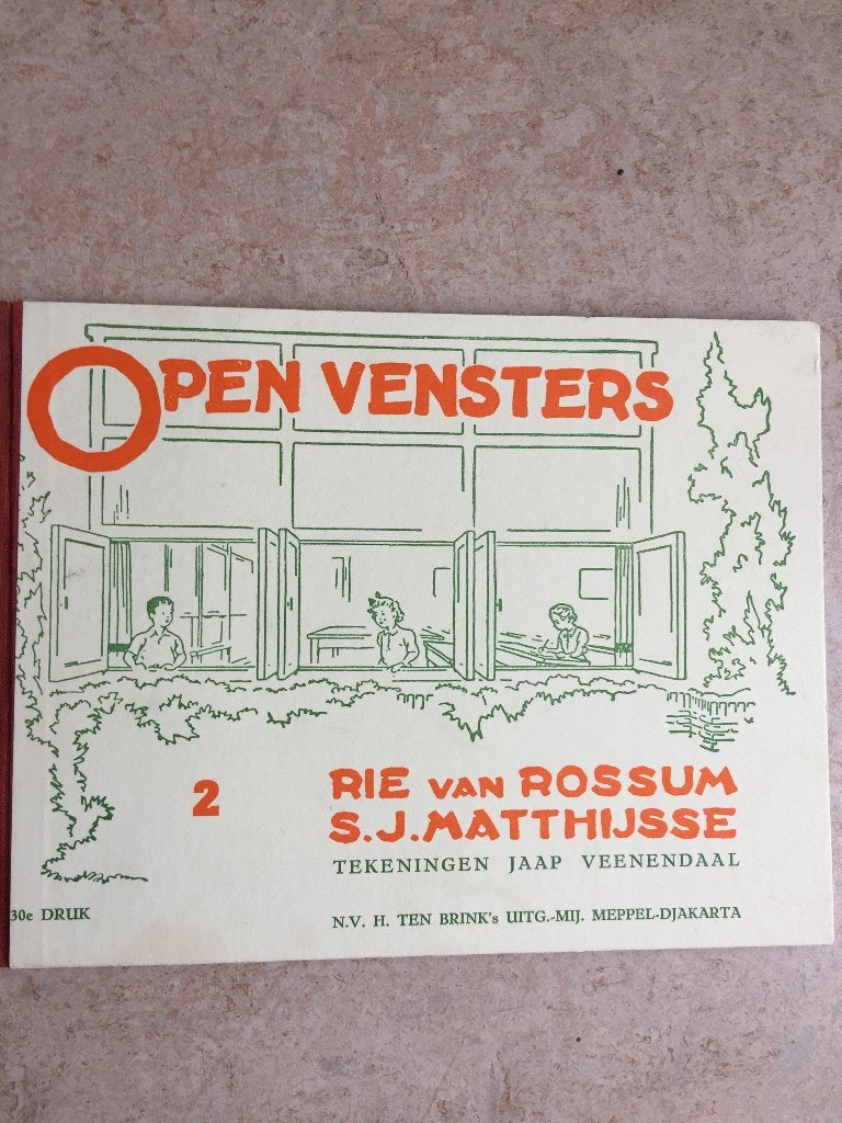 Open vensters deel 2 door Rie van Rossum, Antiek en Kunst, Verzenden, Rie van Rossum
