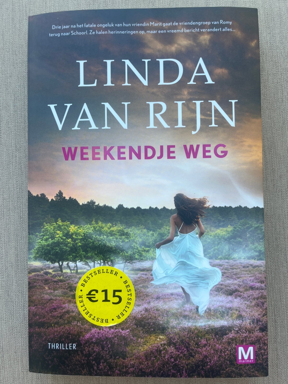 ZGAN Weekendje Weg - Linda van Rijn (Thriller), Ophalen of Verzenden, Zo goed als nieuw, Nederland