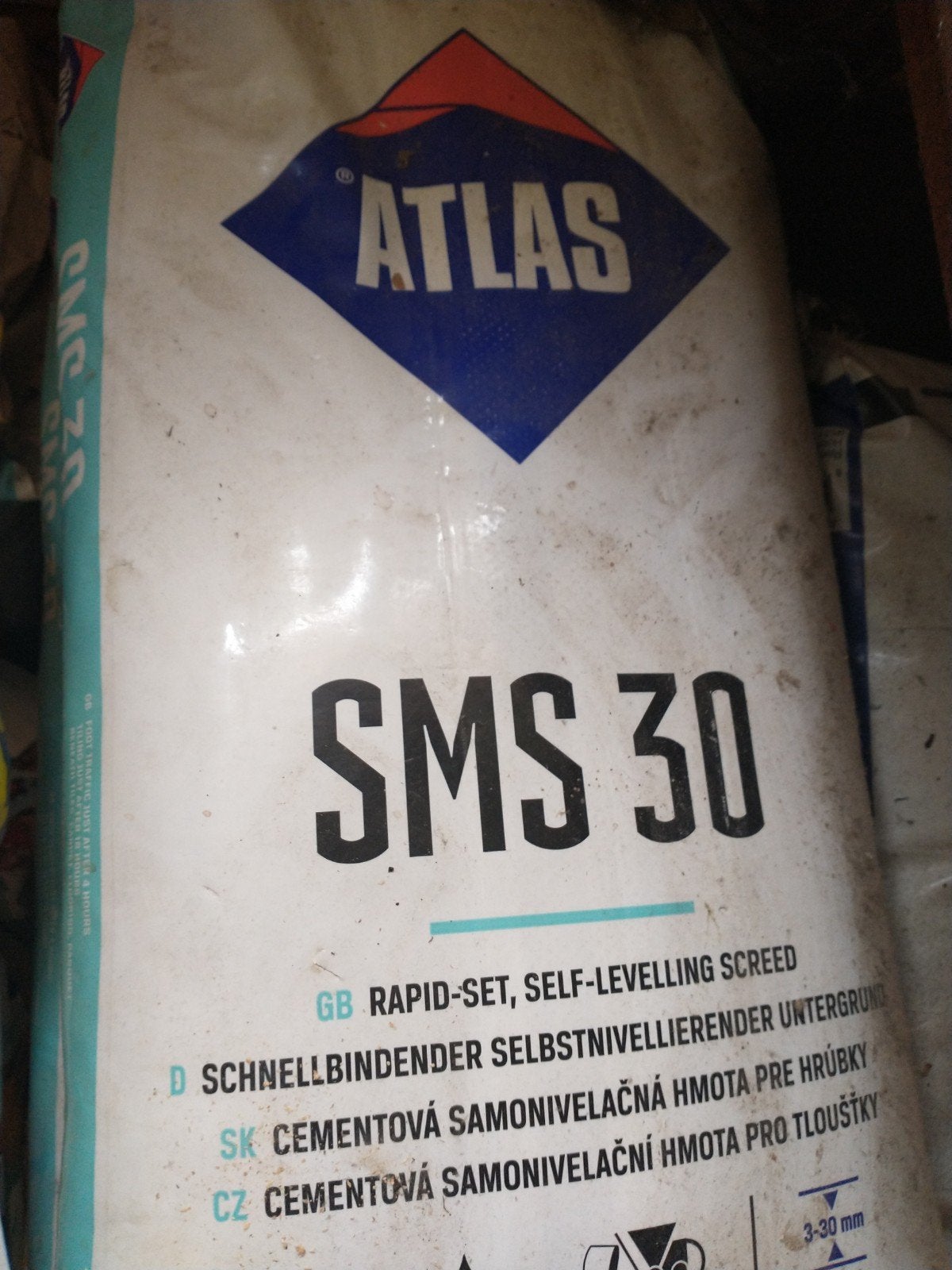 Egaline 7 zakken a 25 kilo, Doe-het-zelf en Verbouw, Ophalen, Nieuw, Overige typen
