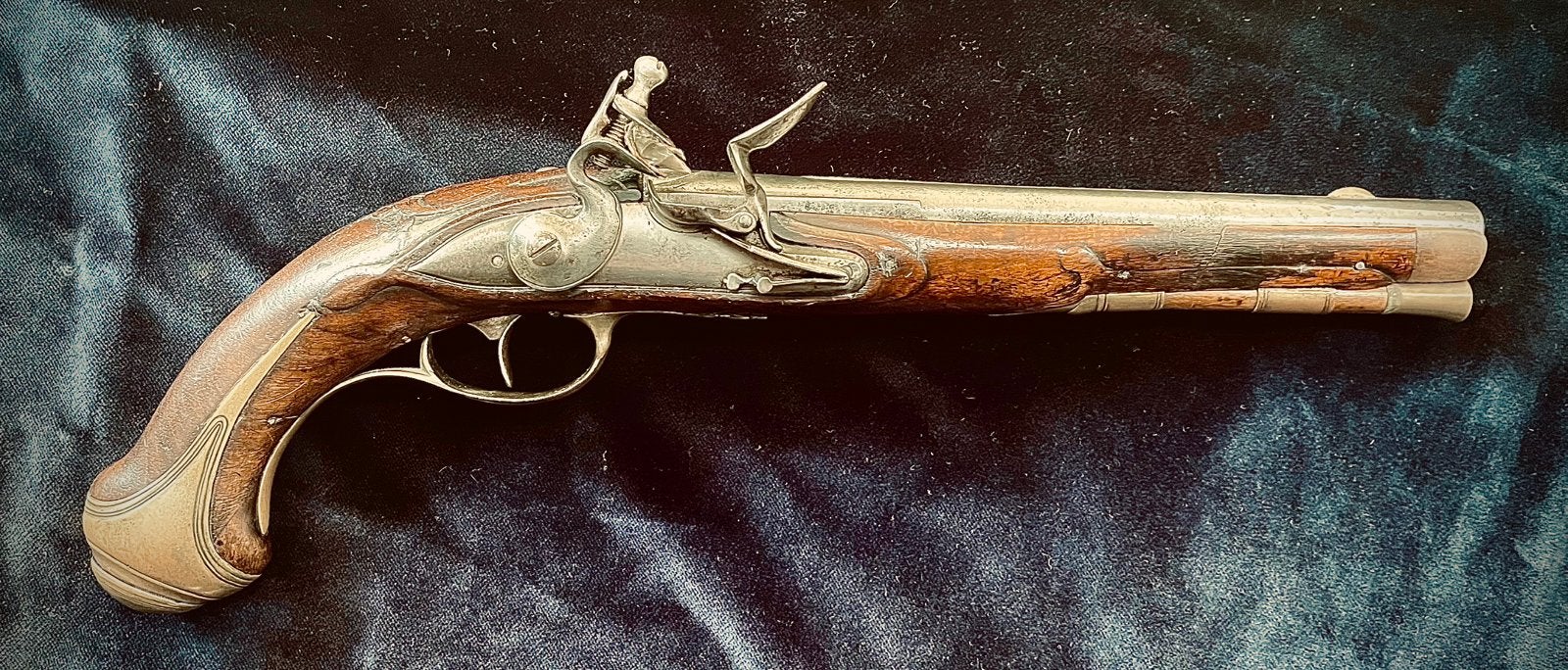 Antiek vuursteen pistool, Ophalen of Verzenden