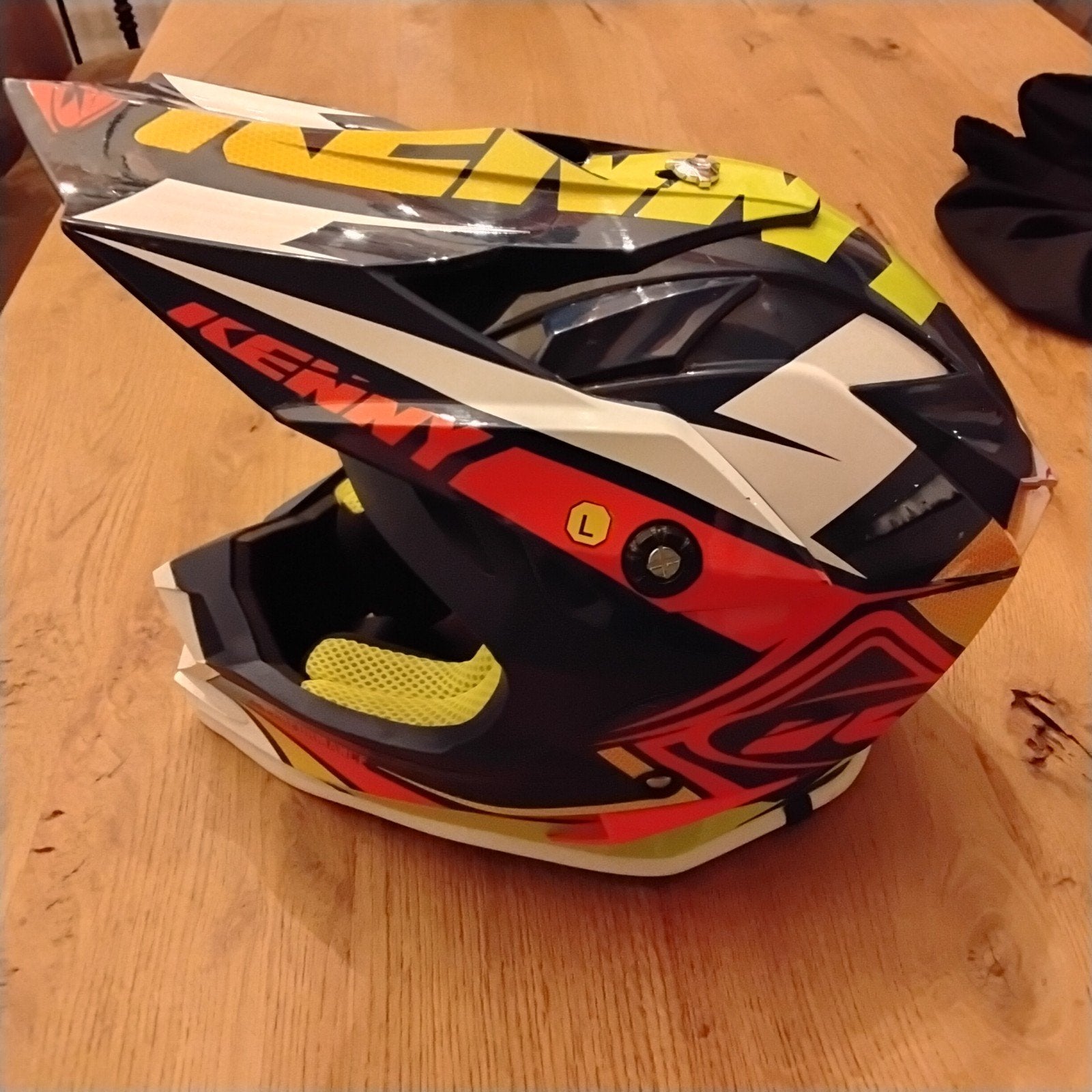 motorcross helm kenny, Offroadhelm, Nieuw zonder kaartje, L, Ophalen