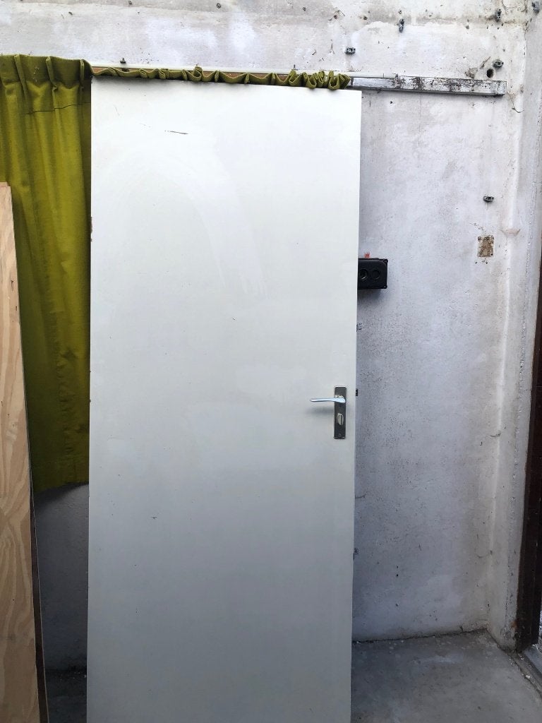 Stompe binnendeur, Ophalen, Gebruikt, 80 tot 100 cm, Binnendeur