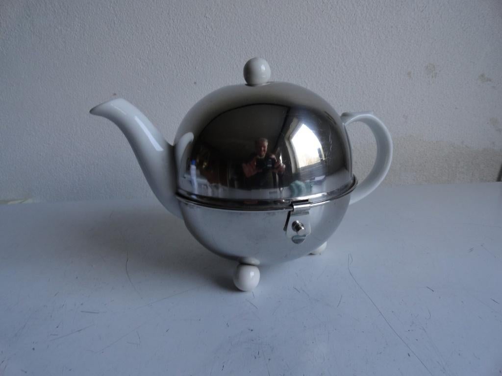 Thermos theekan, ThermoThe Inox 18/8 ouderwets Art Deco, Ophalen of Verzenden