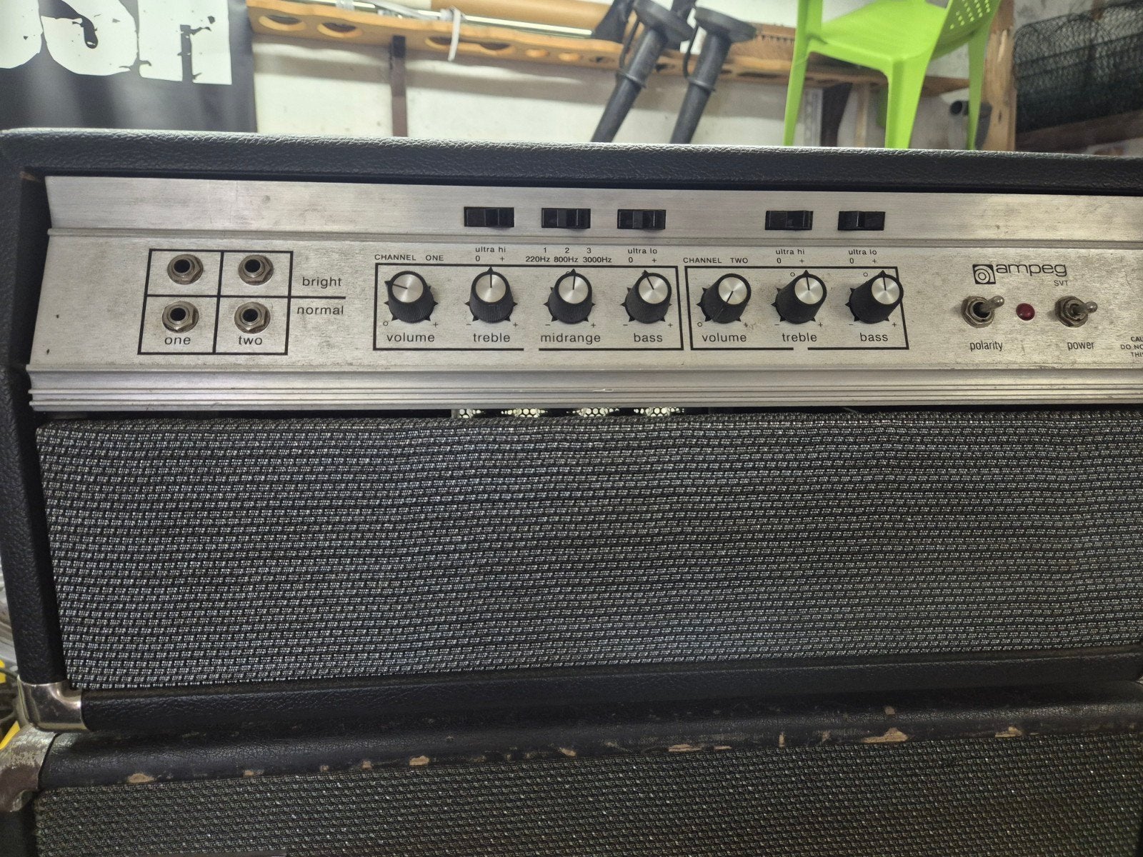 Ampeg SVT uit 72, Ophalen, Gebruikt, Basgitaar, 100 watt of meer