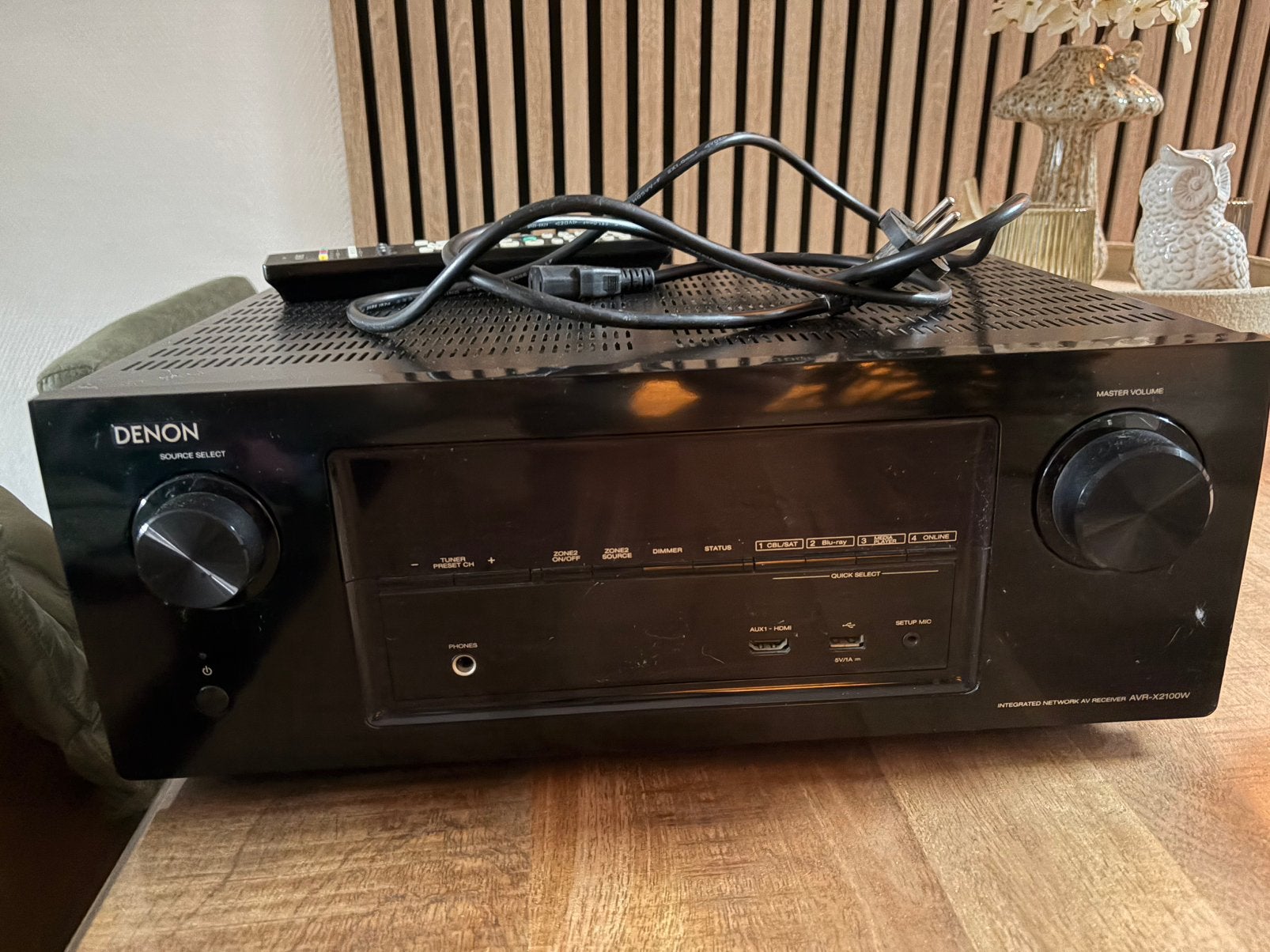 Denon Versterker, Audio, Tv en Foto, Ophalen, Zo goed als nieuw, 120 watt of meer, Denon