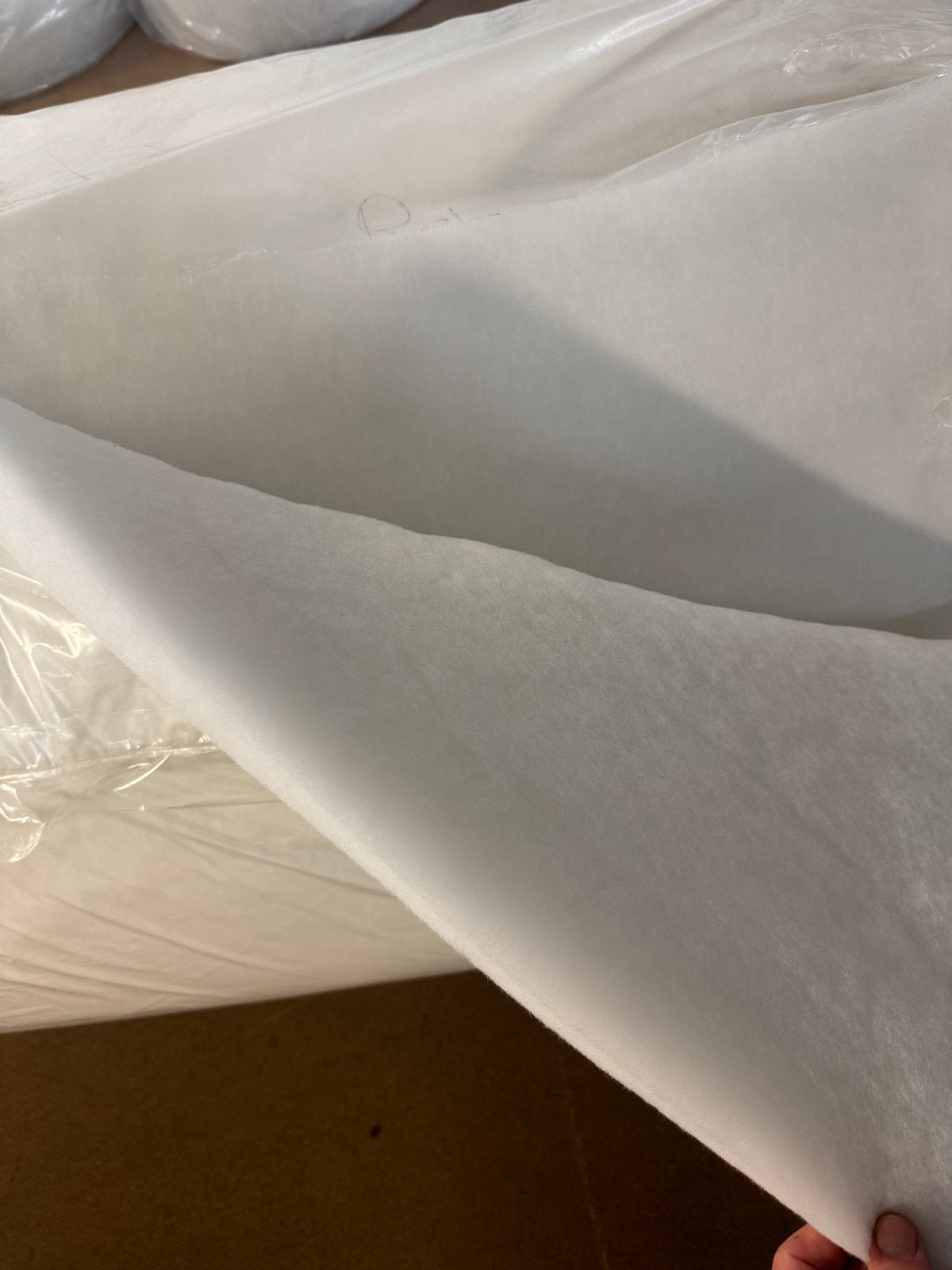 Dacron 375 gram met doek aan één zijde, Hobby en Vrije tijd, 120 cm of meer, Wit, Nieuw, Ophalen of Verzenden