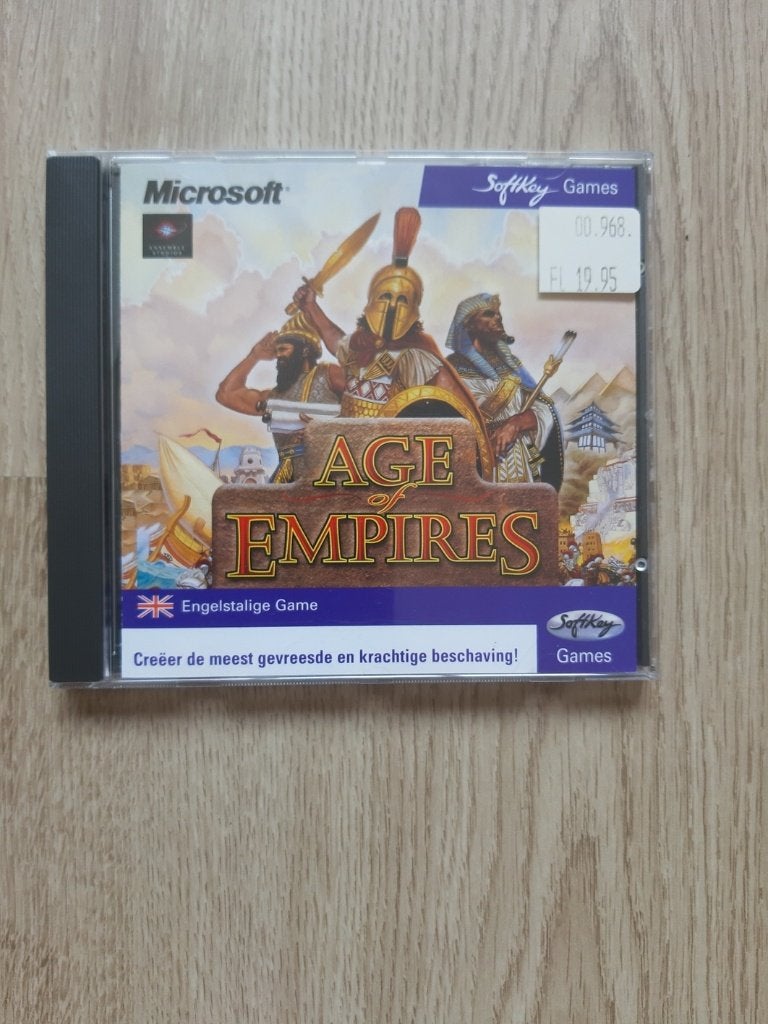 Age of Empires PC spel, Spelcomputers en Games, Games | Pc, Zo goed als nieuw, Strategie en Constructie, 1 speler, Vanaf 12 jaar