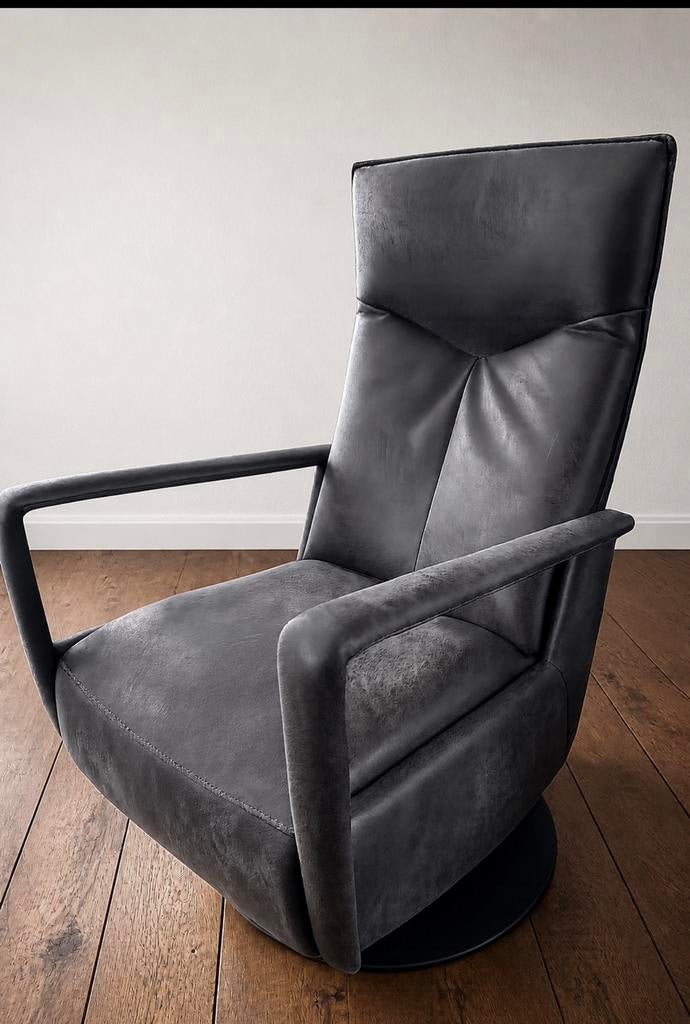 Te koop moderne relaxfauteuil/stoel, Ophalen, Zo goed als nieuw, Minder dan 75 cm, 50 tot 75 cm