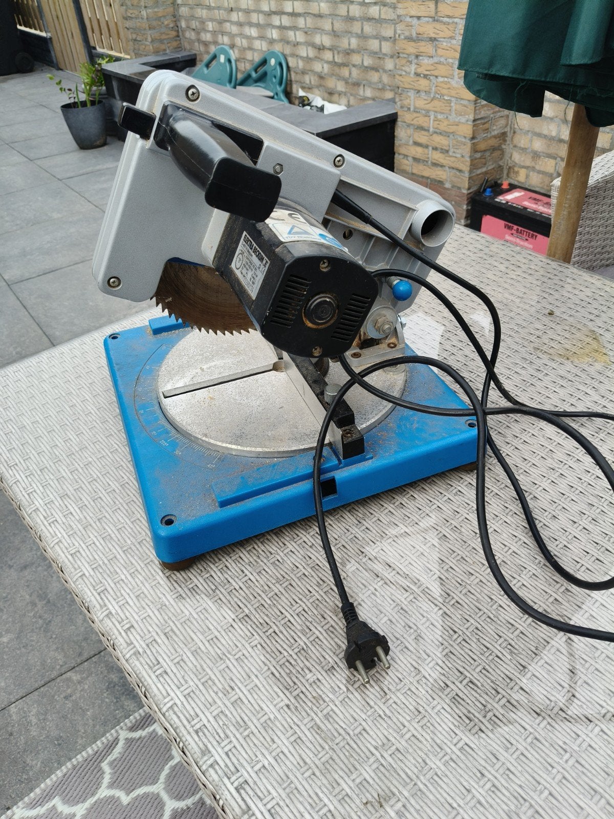 Elektra Beckum Hobby Master KS 205 Afkortzaag, Doe-het-zelf en Verbouw, Gereedschap | Zaagmachines, Ophalen, Elektra Beckum, Gebruikt