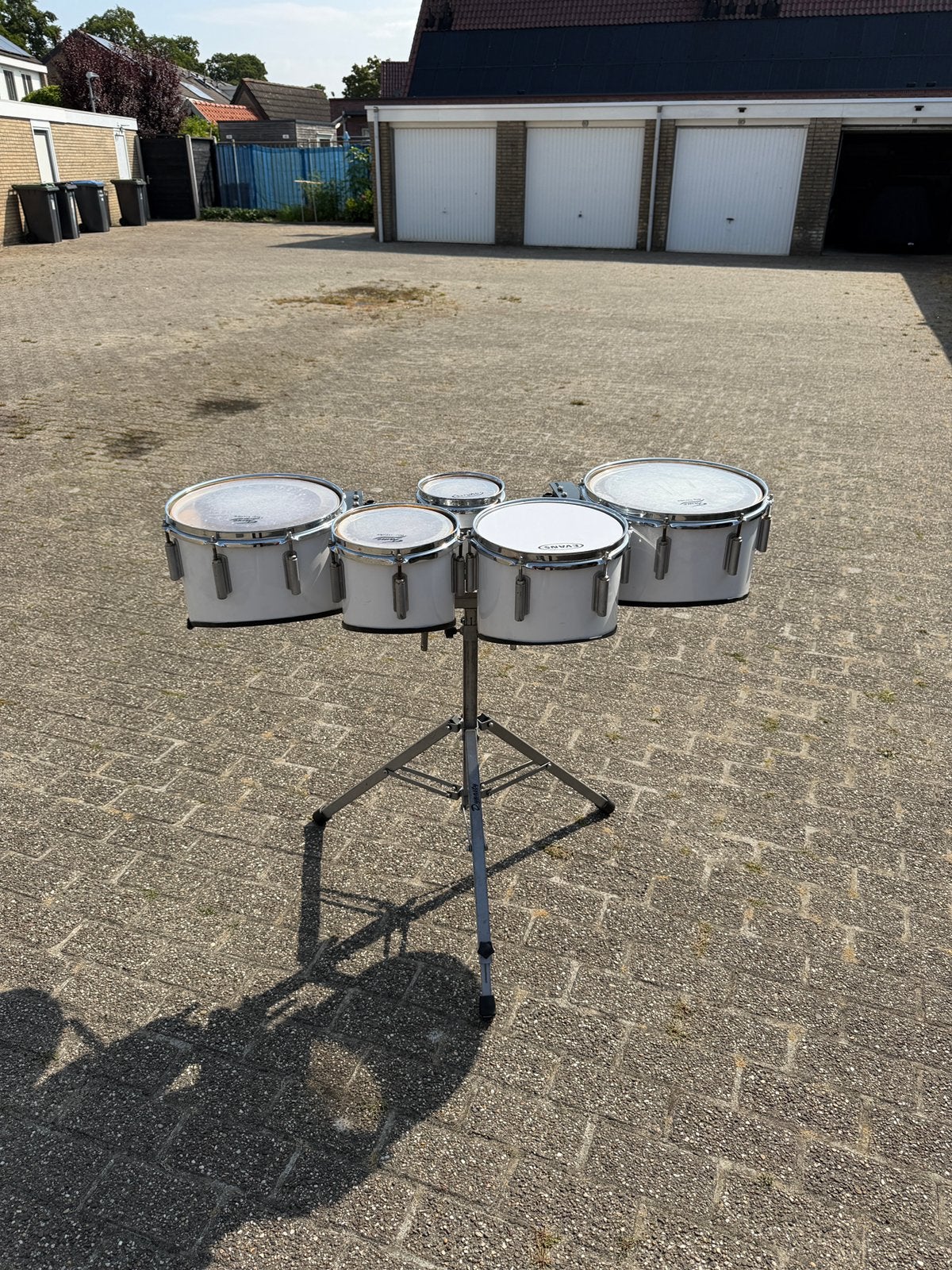 Dynasty quint, multi tenor marching, Ophalen, Zo goed als nieuw, Trommel