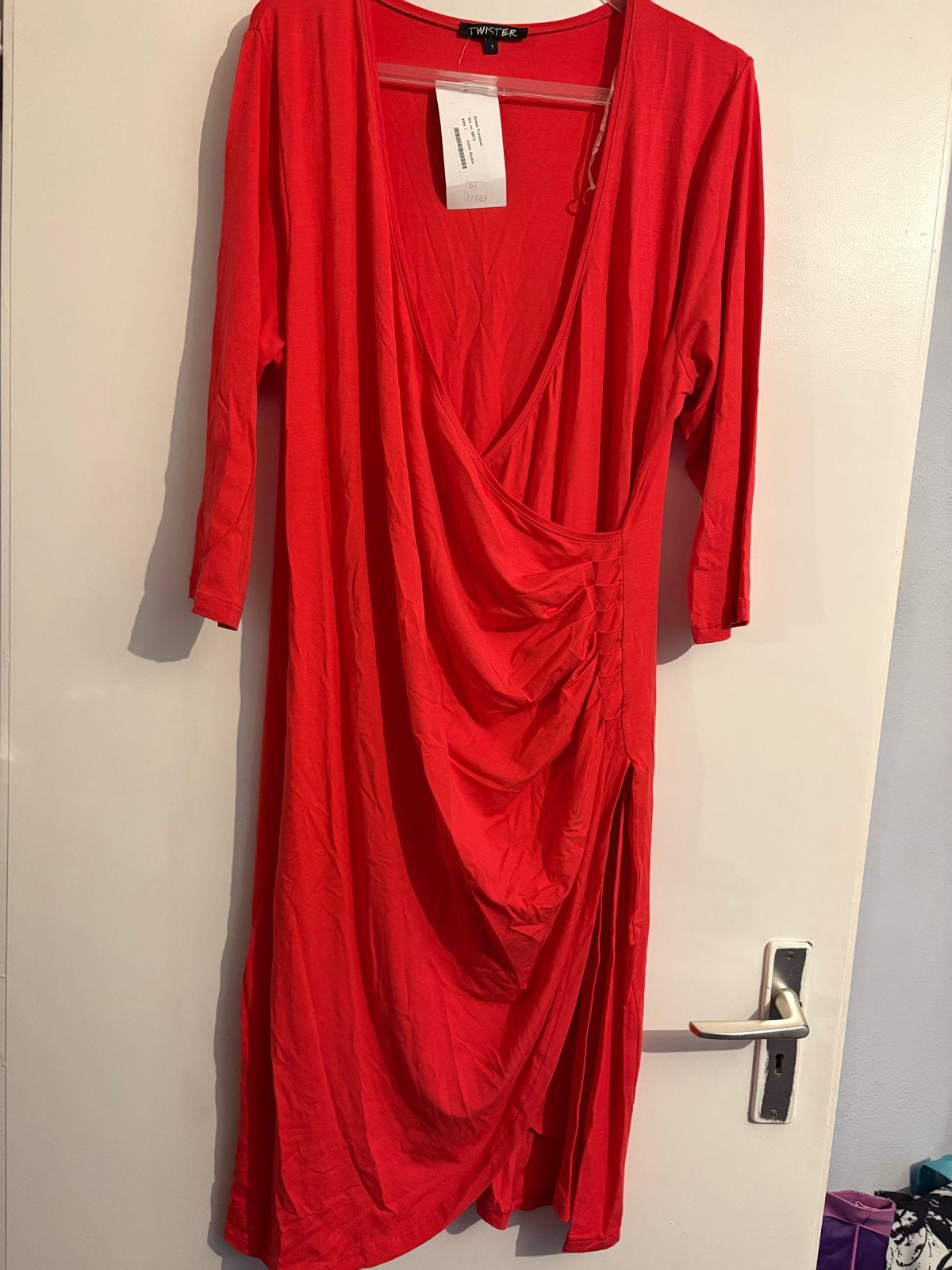 Twister azalea roze wikkeljurk - Maat 1 ( 44/46), Kleding | Dames, Ophalen of Verzenden, Nieuw, Roze, Jurk
