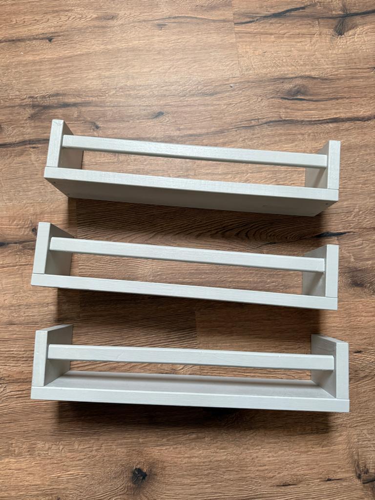 IKEA BEKVÄM kruidenrekjes / boekenplankjes (3 stuks), Ophalen, Zo goed als nieuw