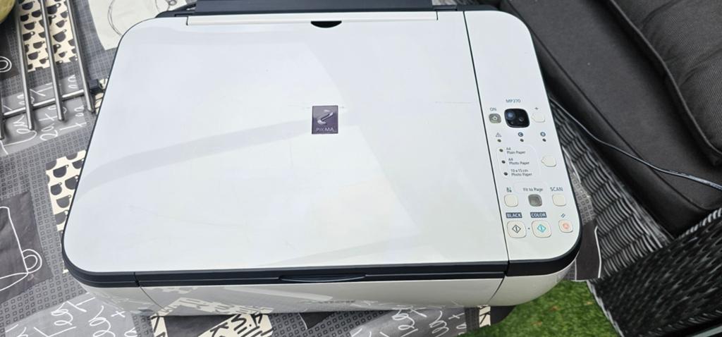 Canon Pixma MP270 All-in-One Printer - Goed Werkend, Computers en Software, Printers, Gebruikt, All-in-one, Inkjetprinter, Kleur printen
