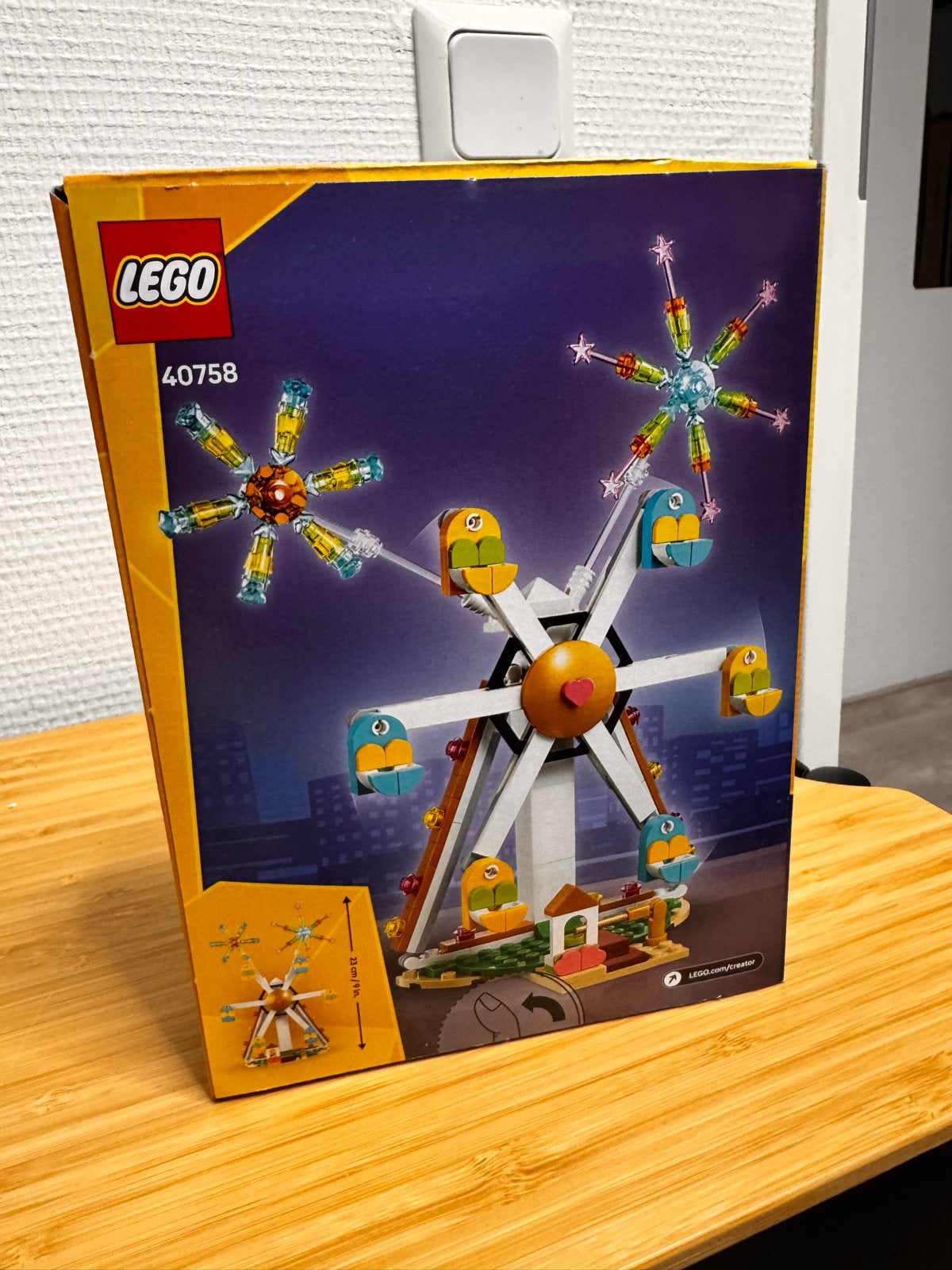 Lego Creator 40758 Kermisattractie - Nieuw en Geseald, Lego, Nieuw, Ophalen of Verzenden, Ongeopend/sealed