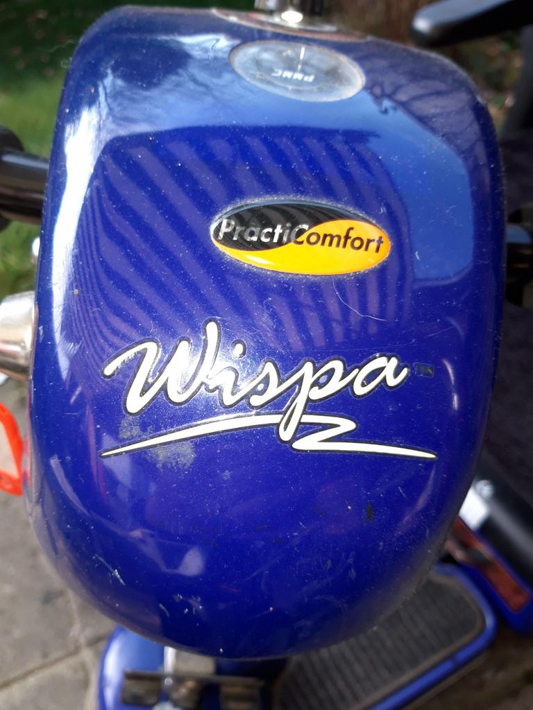 Scootmobiel,  blauw, niet veel buiten gebruikt, demontabel,, Diversen, Brommobielen en Scootmobielen, Ophalen, Zo goed als nieuw