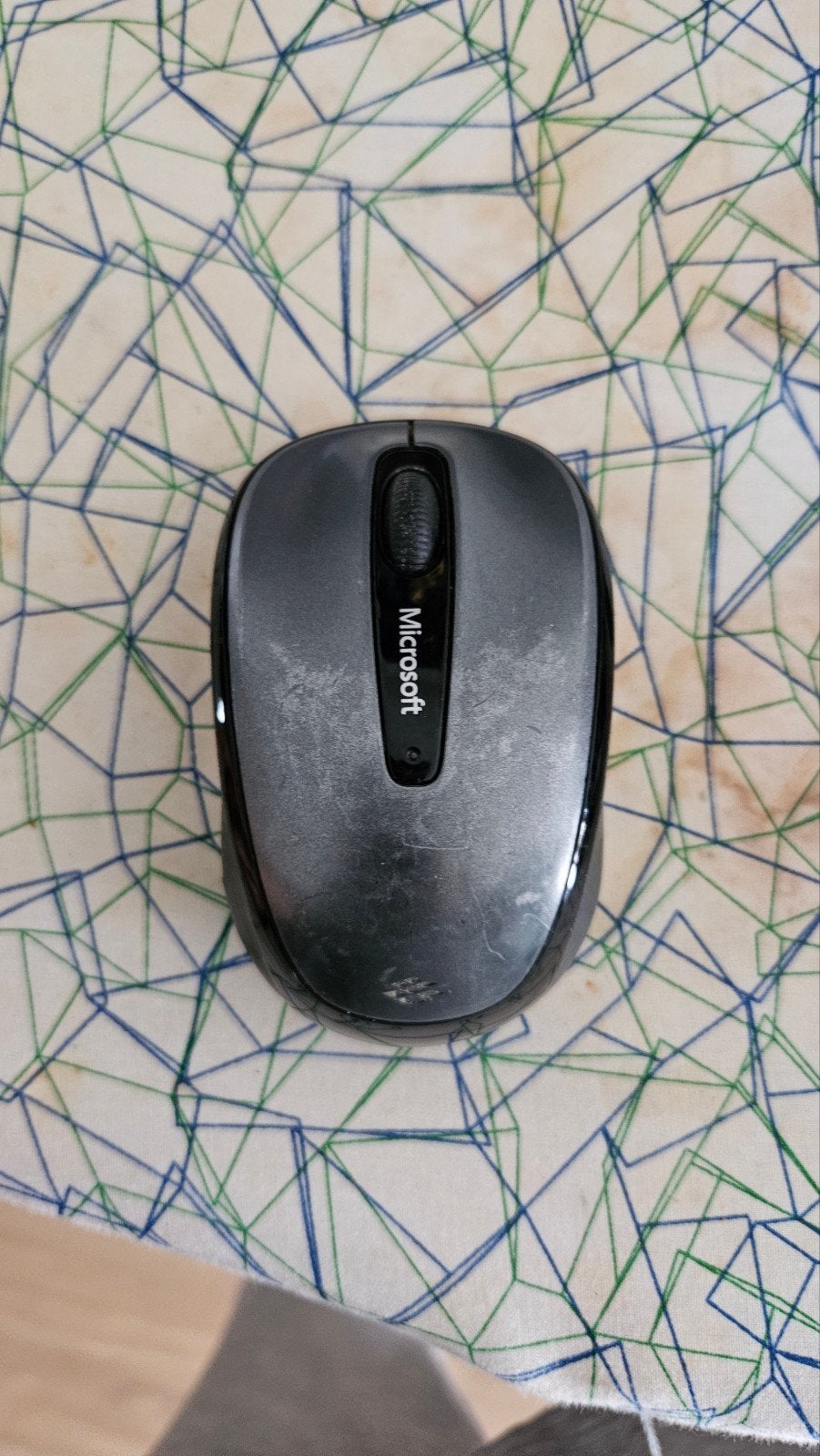 Microsoft Wireless Mobile Mouse 3500 - Draadloos, Rechtshandig, Muis, Gebruikt, Ophalen of Verzenden