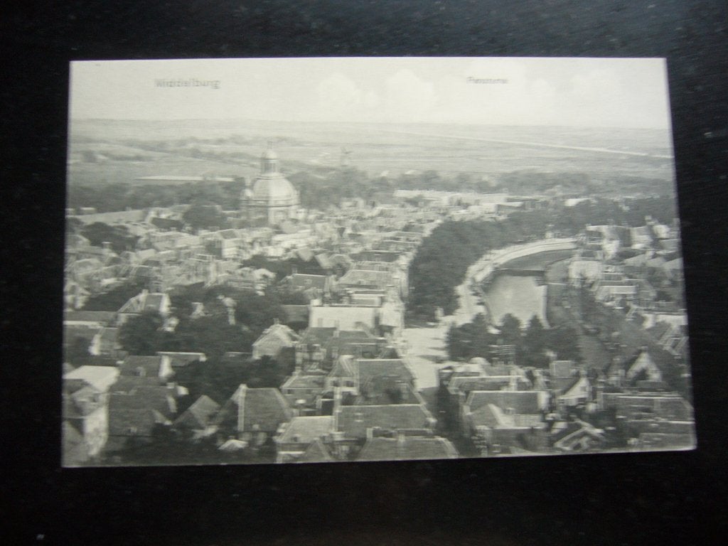 MIDDELBURG =  PANORAMA  MET MOLEN, Ophalen of Verzenden, Voor 1920, Ongelopen, Zeeland