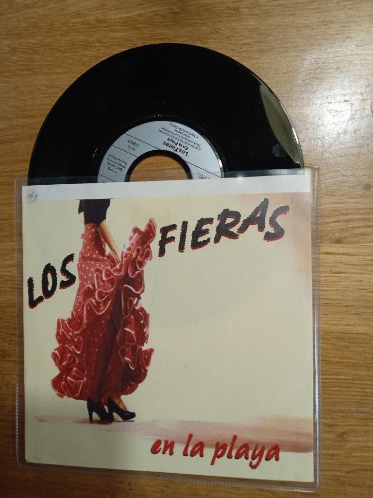 single Los Fieras - En la playa (1988), Gebruikt, 7 inch, Ophalen of Verzenden, Single