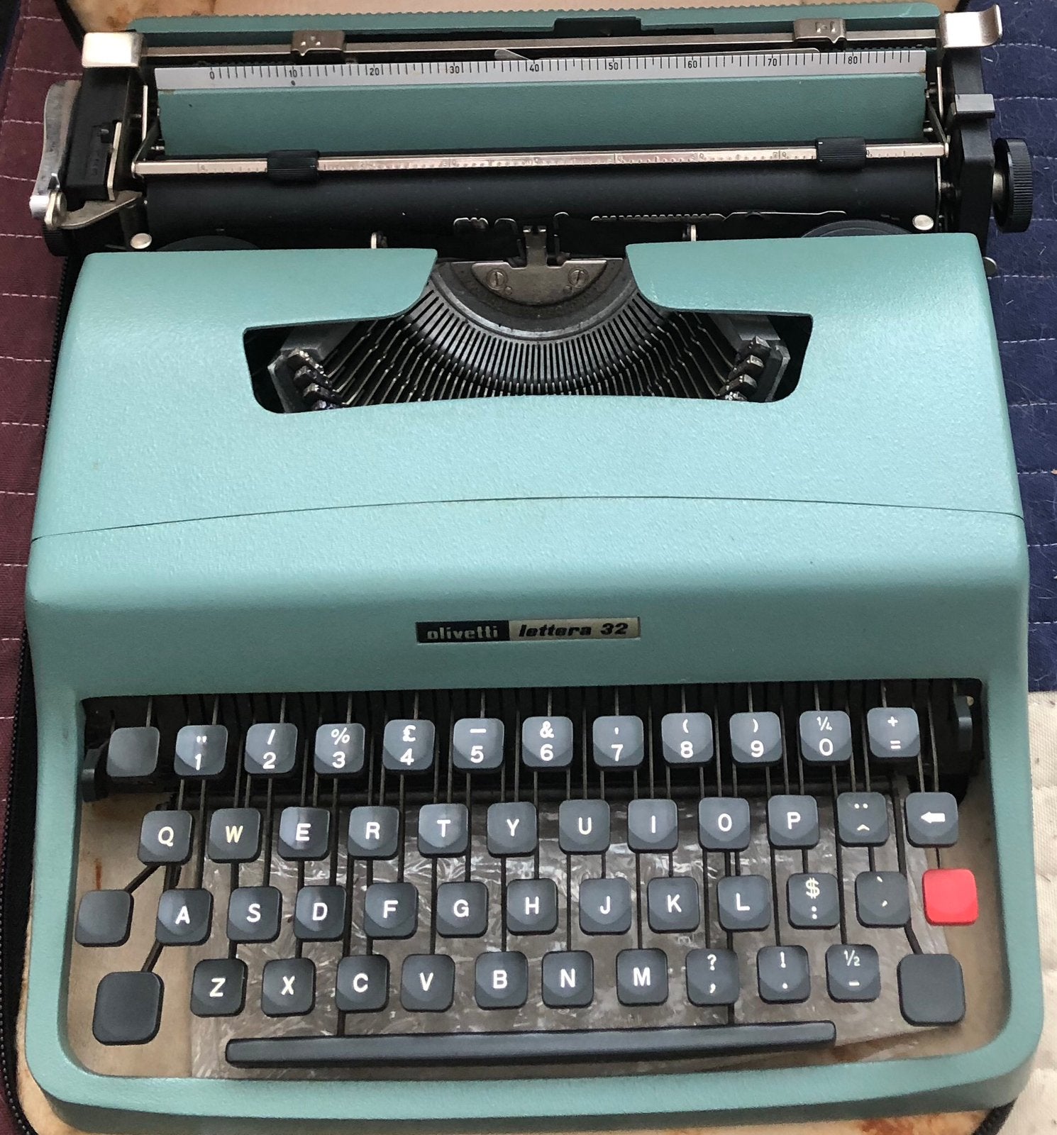 vintage Olivetti Lettera 32, Ophalen, Gebruikt