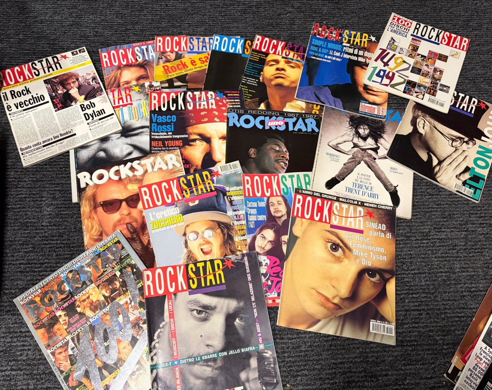 18 x Rock Stars magazines, Ophalen of Verzenden, 1980 tot heden, Tijdschrift