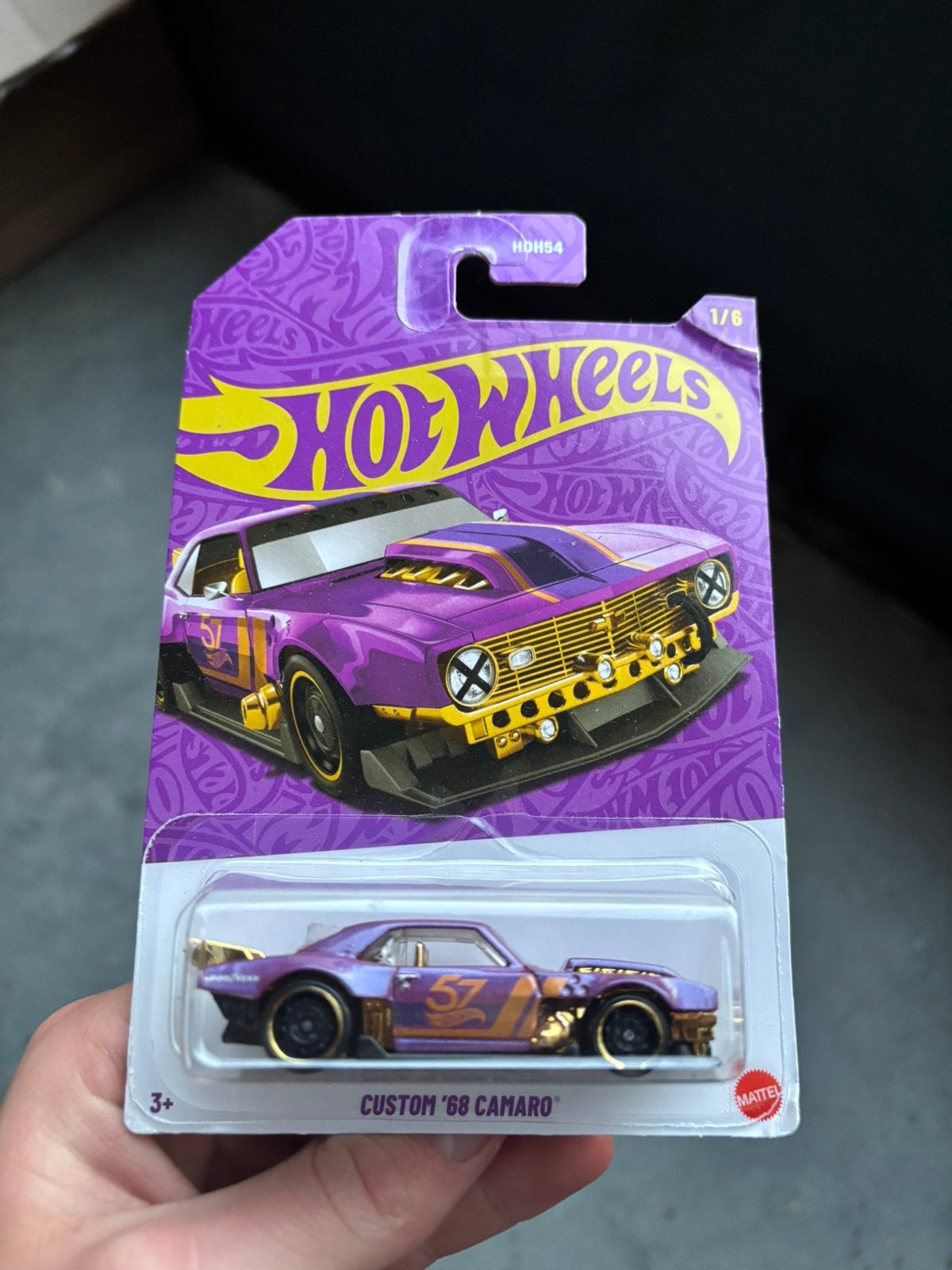 Hot Wheels Custom ‘68 Camaro - 57th Anniversary, Ophalen of Verzenden, Zo goed als nieuw, Auto