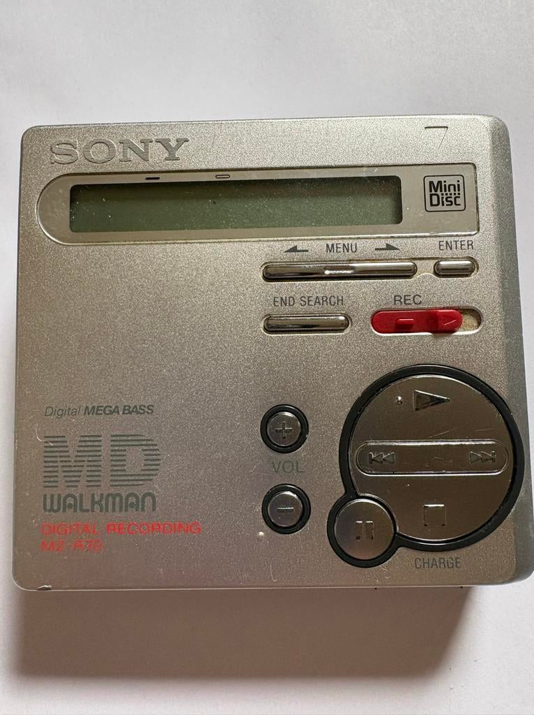 Sony MZ-R70 Portable MiniDisc Recorder, Ophalen of Verzenden, Minidisc-recorder