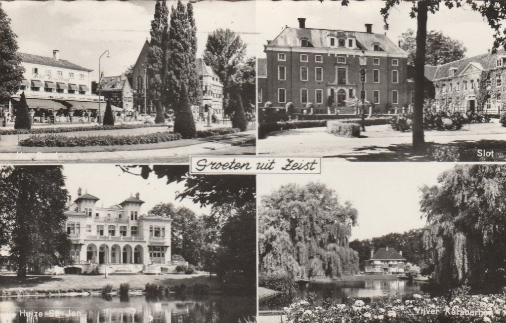 ZEIST Rond St. Jan Slot Vijver Groeten, Verzenden, 1960 tot 1980, Gelopen, Utrecht