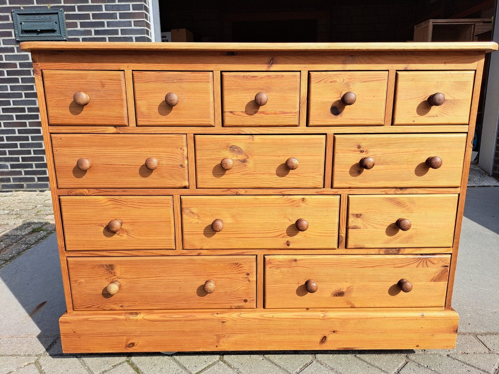 oud grenen ladekast commode gratis bezorging regio