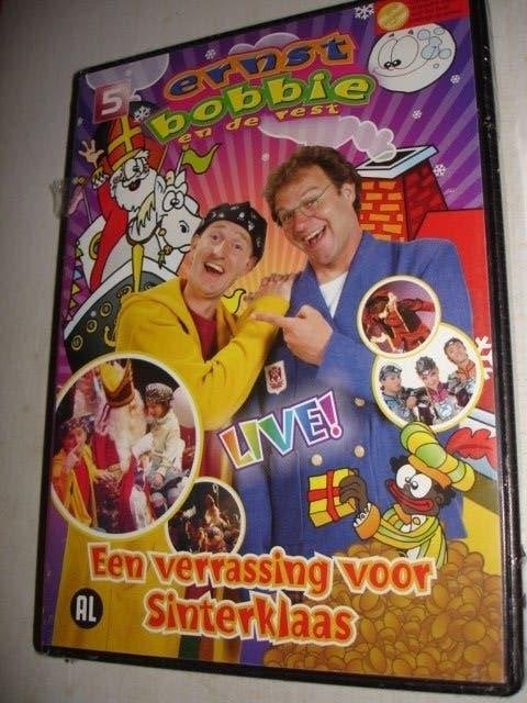 Ernst Bobbie en de Rest- Sinterklaas- CD + DVD- (NIEUW/SEAL), Verzenden, Nieuw in verpakking, Inclusief DVD