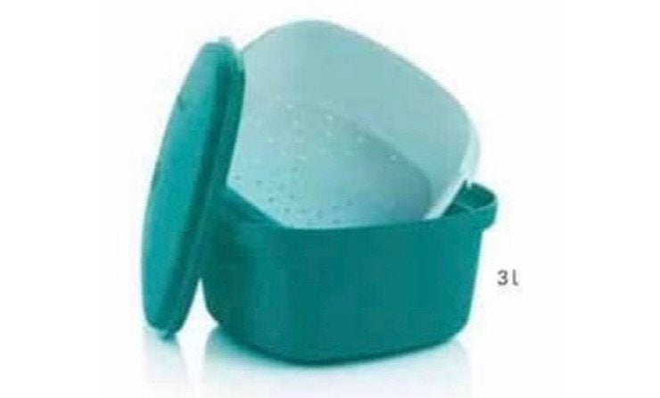 Tupperware Allegra Gold Schalen Set Groen, Schaal, Nieuw, Ophalen of Verzenden, Met deksel