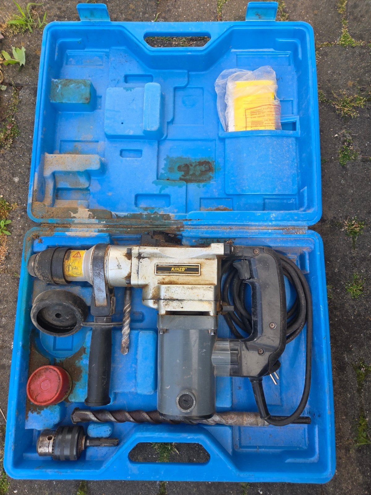 Kinzo boormachine, Ophalen, Gebruikt, Boormachine