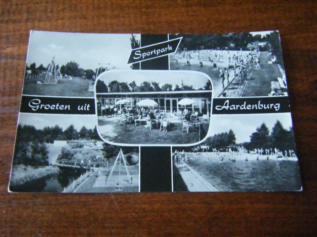 L41 - Aardenburg - Sportpark - Zwembad - Mooi/Oud, Ophalen of Verzenden, 1960 tot 1980, Zeeland