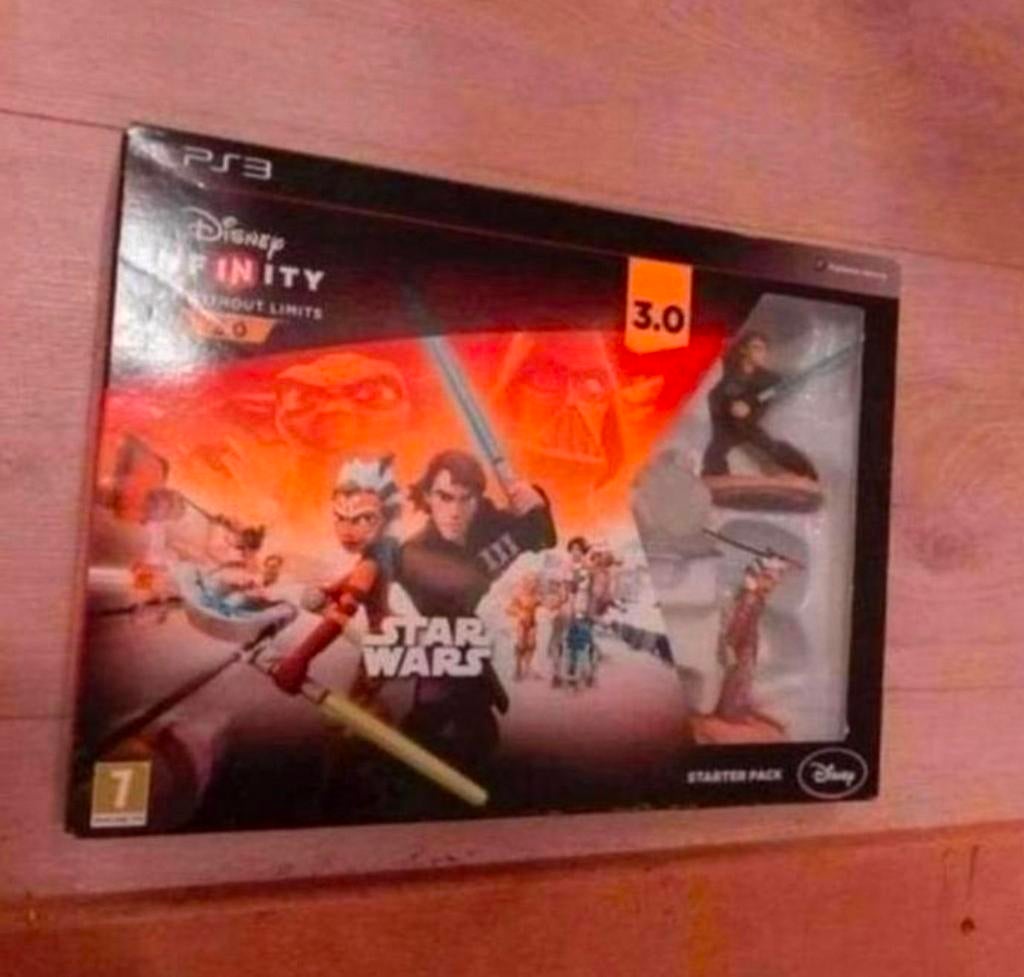 Disney infinity 3.0 Star Wars Starterpack PS3 Playstation 3, Avontuur en Actie, 2 spelers, Ophalen of Verzenden, Zo goed als nieuw