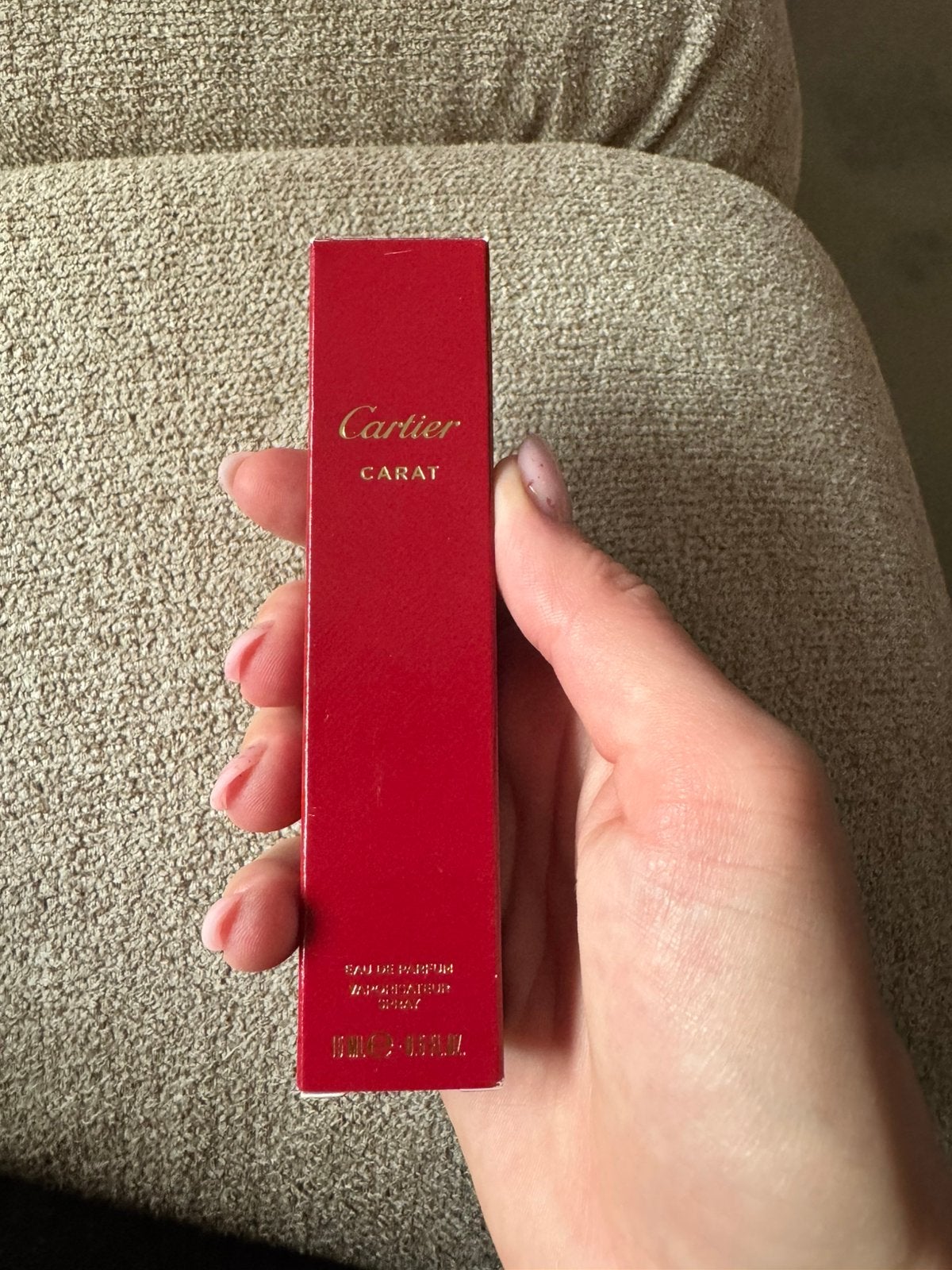 Cartier Carat Eau de Parfum (15 ml) - Nieuw in doosje, Ophalen of Verzenden, Nieuw
