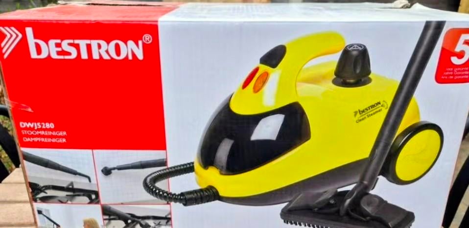 Bestron Stoomreiniger DWJ5280 in doos, Ophalen of Verzenden, Zo goed als nieuw