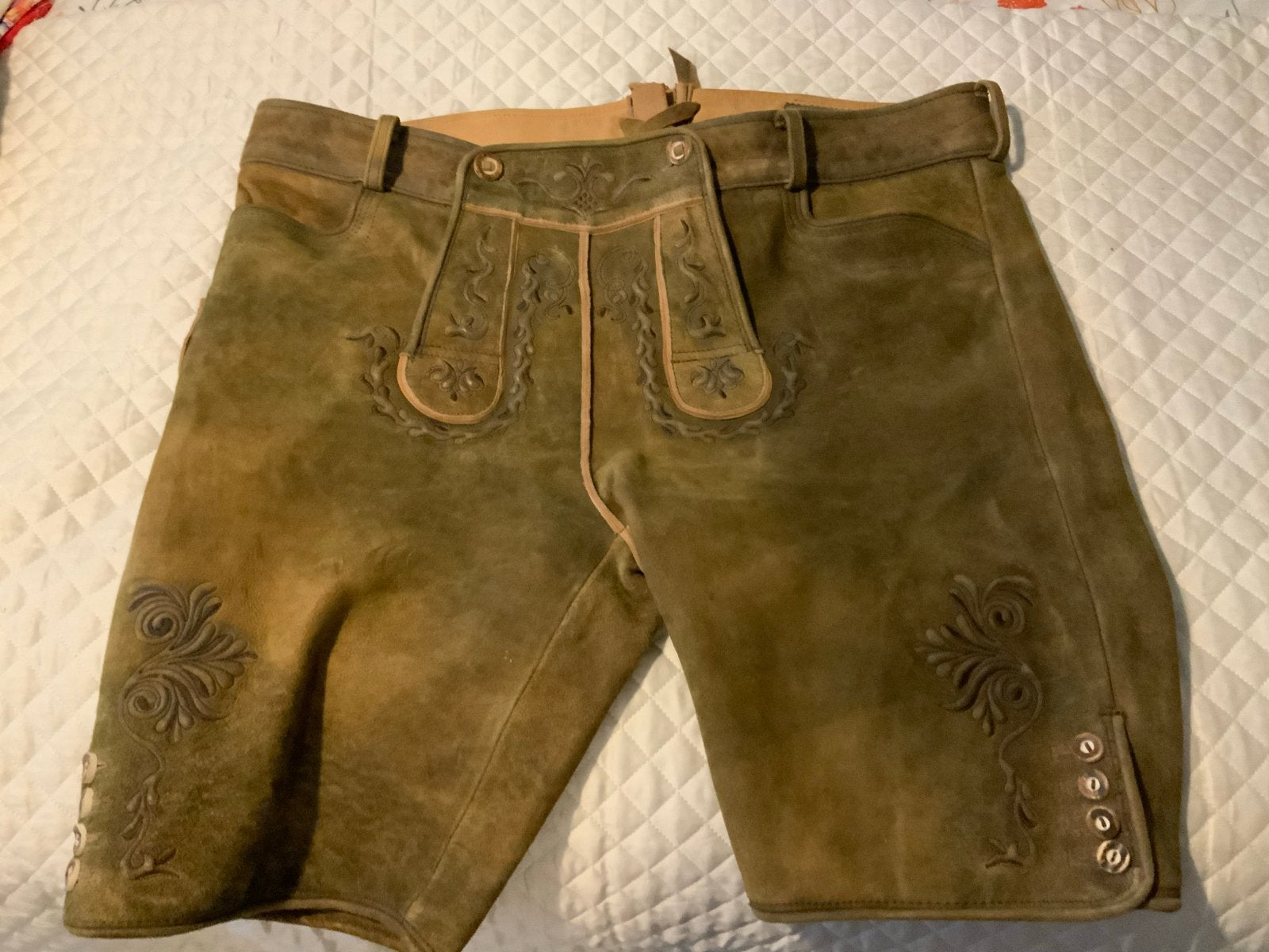Lederhose Stockerpoint Country & Style Maat 56, Ophalen of Verzenden, Zo goed als nieuw, Maat 56/58 (XL), Bruin