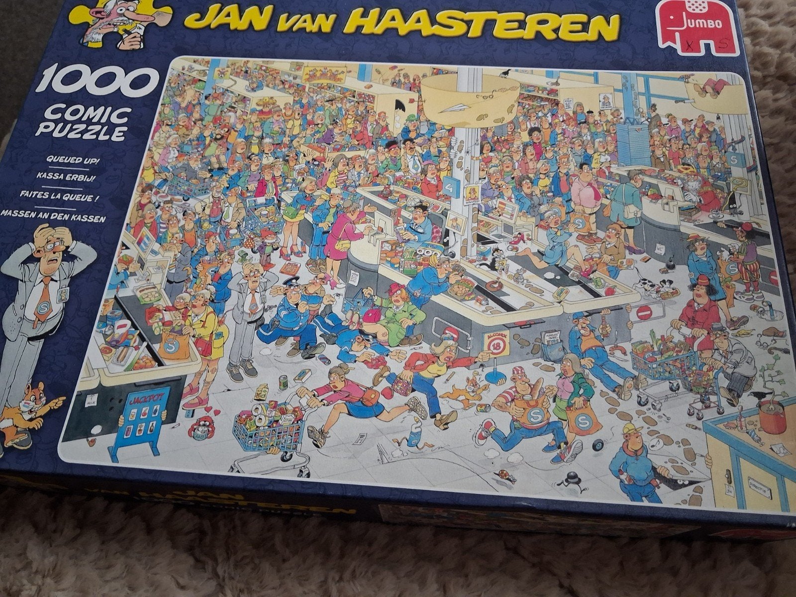 Jan van haasteren puzzles, Ophalen of Verzenden, 500 t/m 1500 stukjes, Zo goed als nieuw