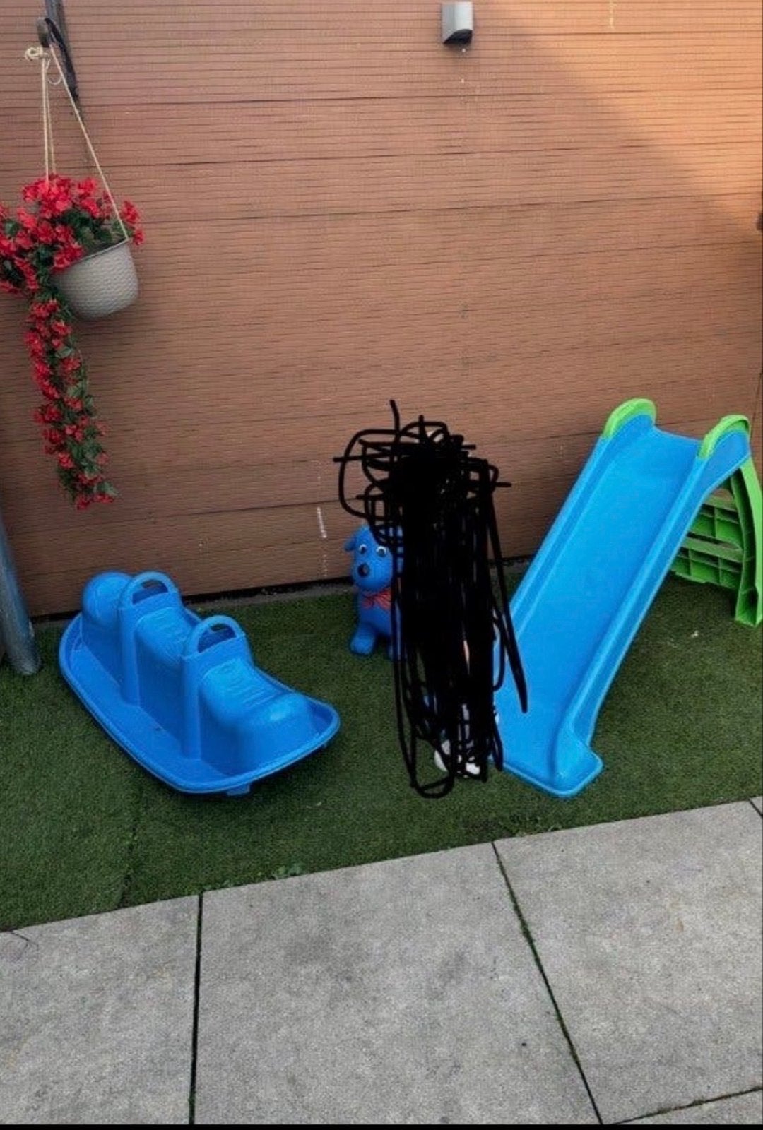 Glijbaan en wip voor kinderen, Ophalen of Verzenden, Gebruikt, Glijbaan